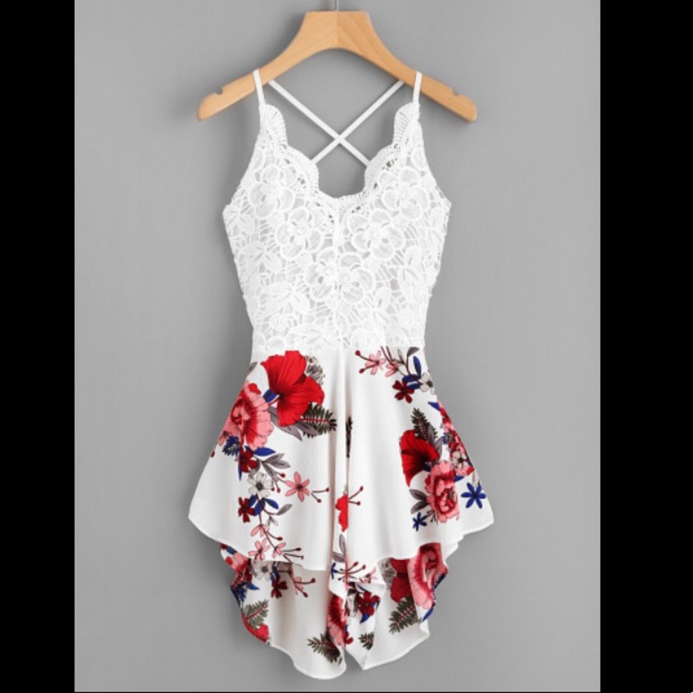 Lace Romper
